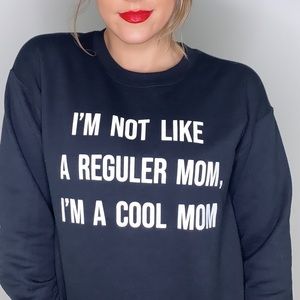 Black Sweatshirt perfect for Moms